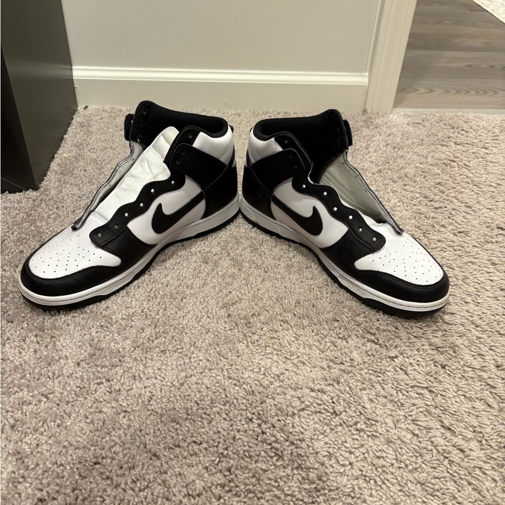Nike Black and White High-Tops